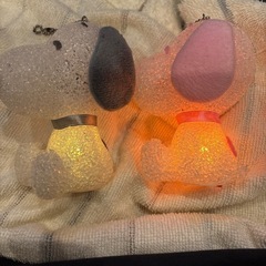 電飾スヌーピー   置物