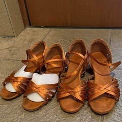 社交ダンス　シューズ　ラテン