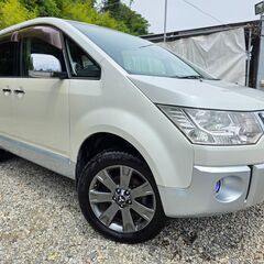 デリカD5☆シャモニー☆4WD☆車検令和9年4月☆純正HDDナビ...