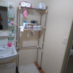 洗濯機棚の画像