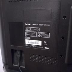 SONY32型テレビ＆壁寄せテレビ台ハヤミKF-930の画像