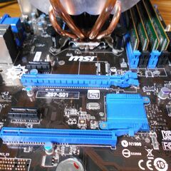 LGA1150 マザーボード CPU i7-4770K メモリ16GB CPUクーラー付きセットの画像