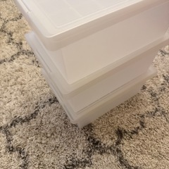 【美品】収納ボックス×3個の画像