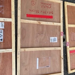 木箱のフタ　残り1枚　の画像