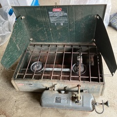 コールマン2バーナー中古
