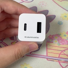 値下げ ほぼ未使用 多摩電子工業 タマズ ライトニングケーブル  iPhone用の画像