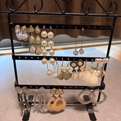 【スタンド付き】ピアス まとめ売り レディース アクセサリー