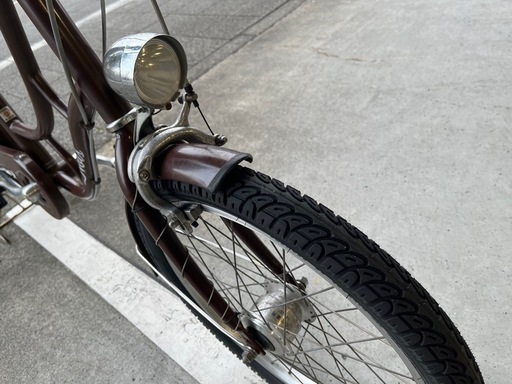 【大人用】整備済中古自転車 ノイズサイクル 20型ノイズ 茶色  <自転車のオオムラ 静岡店>