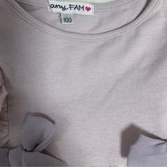 🌼anyFAM❤️ワンピース🌼サイズ100と記載がありますが小さめだと思います🌼の画像