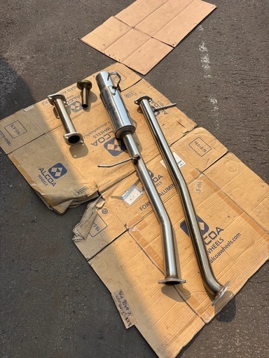 GX100マークII 中間ストレートマフラー