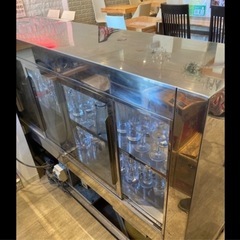 ショーケース　ジャンク　アンティーク　ヴィンテージ　ガラスケース 冷蔵庫　什器　店舗什器　の画像