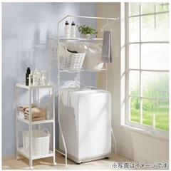 【決まりました】ニトリの洗濯機ラックの画像