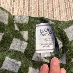 【08】80サイズ　半袖セーターの画像