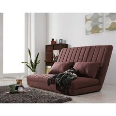 新品未使用　３WAYソファベッド　２人掛け　クッション２個付き　ブラウン 楽天市場】【20時~クーポン5%引】 ソファ ソファー 3WAY ソファベッド