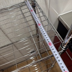 【新品•未使用】スチールラック大の画像