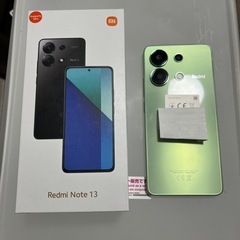 xiaomi redmi NOTE 13 グリーン 256GB スマホ