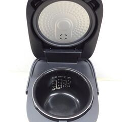 【JM590】♪美品♪2023年製♪ TOSHIBA 東芝 炊飯器 RC-5XT(K) ブラック IH炊飯ジャー 3合炊き 炊飯器 備長炭ダイヤモンド釜の画像
