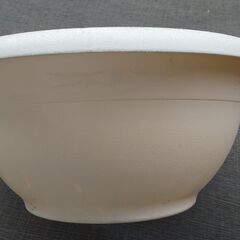 中古のプラスチック植木鉢・受け皿差し上げますの画像