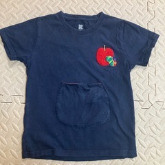 130cm はらぺこ青虫tシャツの画像