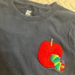 130cm はらぺこ青虫tシャツの画像