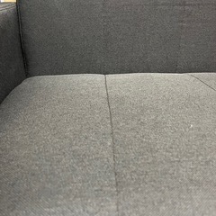 コンパクト脚付ソファ2人掛け【幅110cm】　　の画像