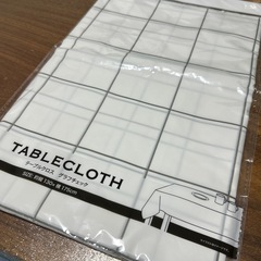 テーブルクロス　チェック柄