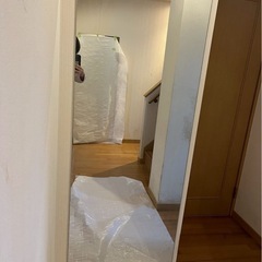 大きな一枚鏡