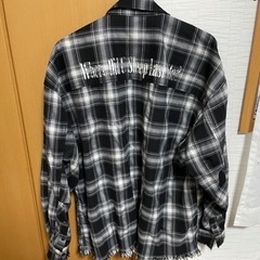 ネルシャツ フリーサイズの画像