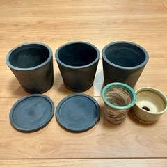 【取引完了】植木鉢　2〜3号※汚れありの画像