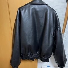 フェイクレザーアウター フリーサイズの画像