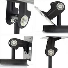 スピーカー用 汎用天吊り取り付け金具2個セット スピーカーブラケット スタンドの画像