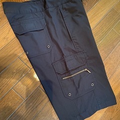 美品UNIQLOワークカーゴペインターショートハーフパンツクライミングパンツの画像