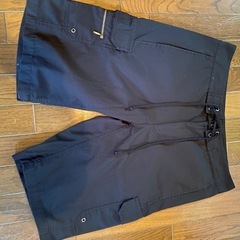 美品UNIQLOワークカーゴペインターショートハーフパンツクライ...