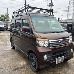【支払総額17.8万円】h22年式 ディアスワゴン(アトレーワゴン) ターボ 車検令和9年6月 機関良好 ETC BTオーディオ バックカメラ キャリア付きの画像