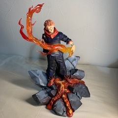 非売品！呪術廻戦 Luminasta「◾️」「開」フィギュアの画像