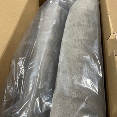 電気毛布 掛け敷き兼用 ひざ掛け 188×130cm ６段階温度調整の画像