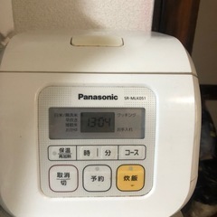 Panasonic 電子ジャー炊飯器SR-MLK051