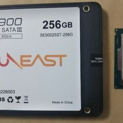 【CPU+使用少SSD】8世代i3と2.5インチSSD 256G...