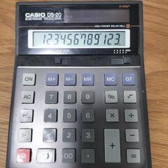 CASIO DS-20 ソーラー電卓 12桁