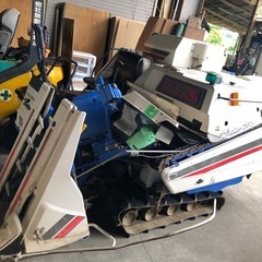 中古現状 イセキコンバイン iseki イセキ フロンティア95...