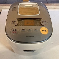 アイリスオーヤマ IHジャー炊飯器 炊飯容量: 1.0L
