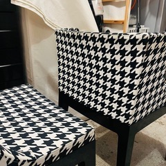 【武蔵小山店】 【16万円】カルテル Kartell マドモワゼルチェア マドモワゼル フィリップスタルク PhilippeStarck スタルク デザイナーズチェア ラウンジチェア 千鳥柄 ハウンドトゥース デザイナーズ家具 椅子 チェア モダンチェア インテリアチェアの画像