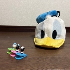 ドナルドの帽子＆クリップの画像