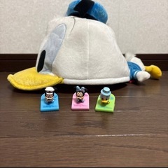 ドナルドの帽子＆クリップの画像