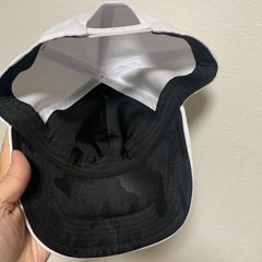ホワイト 帽子  キャップ 57-59cmの画像