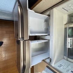 日立冷蔵庫　5ドア 定格内容積415L 2014年製（R-S4200E）の画像