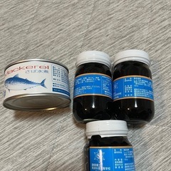 サバ缶詰と海苔の佃煮