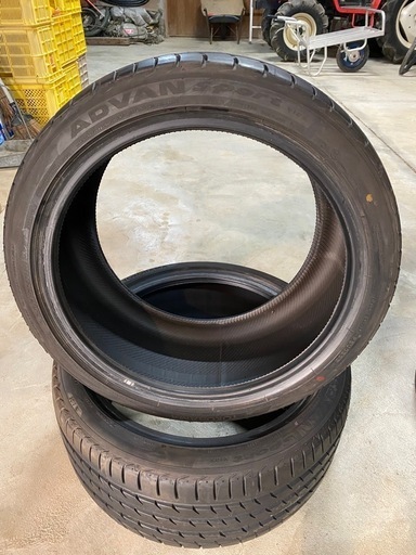 タイヤ YOKOHAMA ADVAN Sport V107 265 35 R18 2本 バリ溝