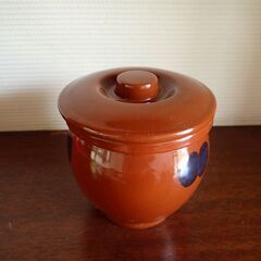 丸壺　陶器　保存容器　新品未使用品