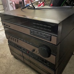 AIWA コンポ　スピーカー×2